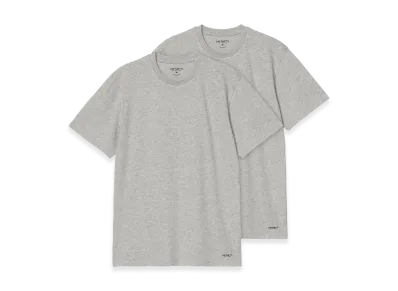 Carhartt WIP Standard Crew Neck T-Shirt "Grey Heather/Grey Heather"