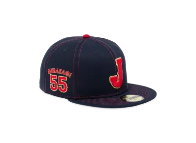NEW ERA 59Fifty 2026 World Baseball Classic Samurai Japan Players MURAKAMI 55 "Navy"