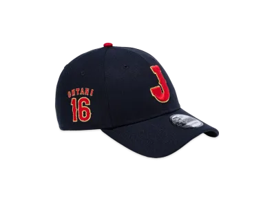 NEW ERA 9Forty 2026 World Baseball Classic Samurai Japan Players OHTANI 16 "Navy"