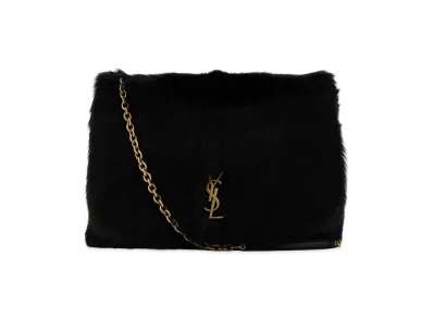 Saint Laurent Women's Shearling Jamie 4.3 Shoulder Bag "Black"