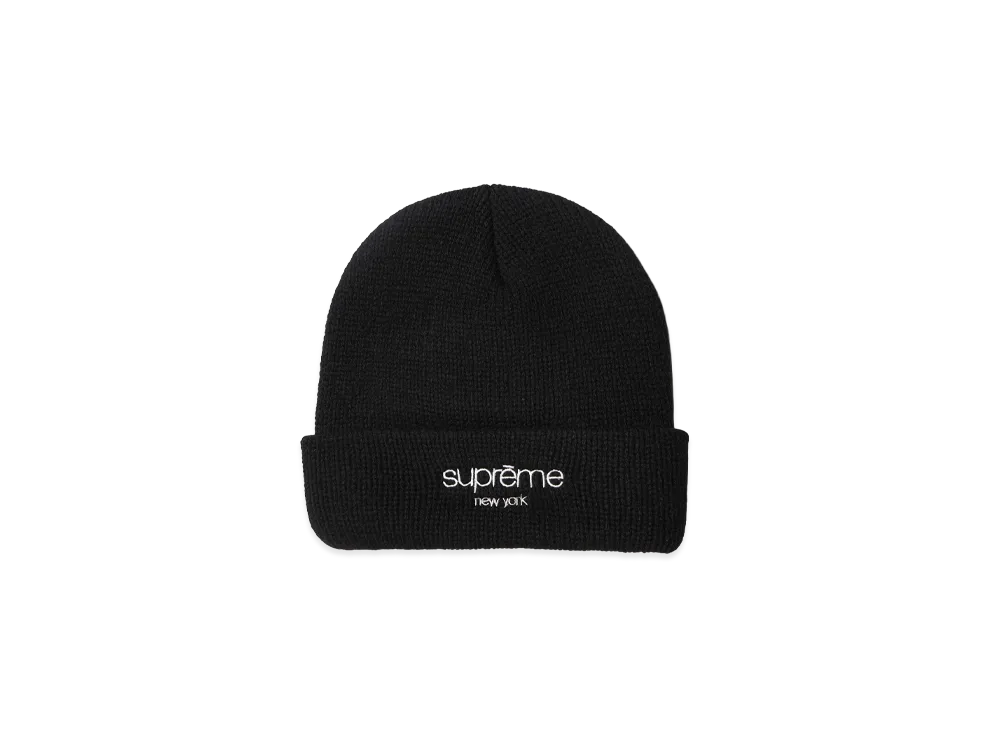 シュプリーム レーダー ビーニー "ブラック"