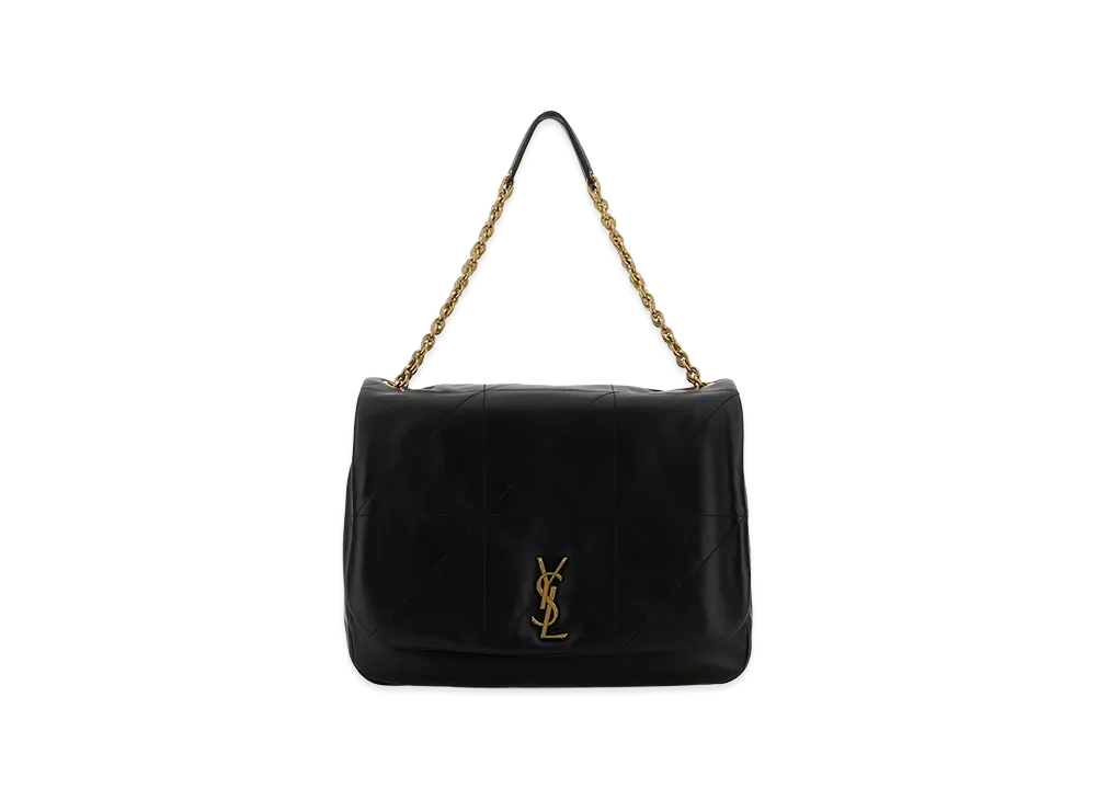 Saint Laurent Women's Leather Jamie Shopping Bag "Black"