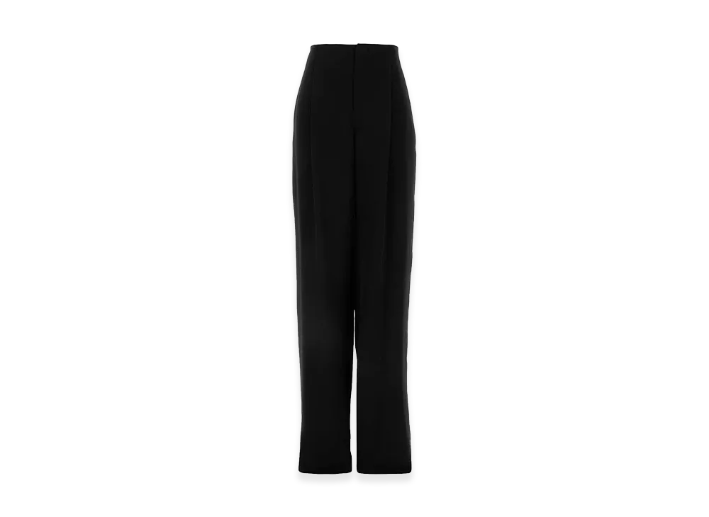 Saint Laurent Women's Silk Pant "Black"