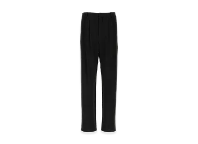 Saint Laurent Crepe Wide-Leg Pant "Black"