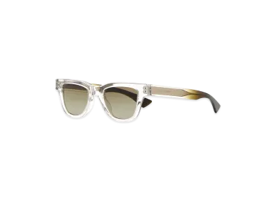 Saint Laurent Transparent Acetate SL 789 Sunglasses "White"