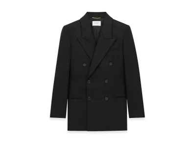 Saint Laurent Women's Cashmere Blazer "Black"