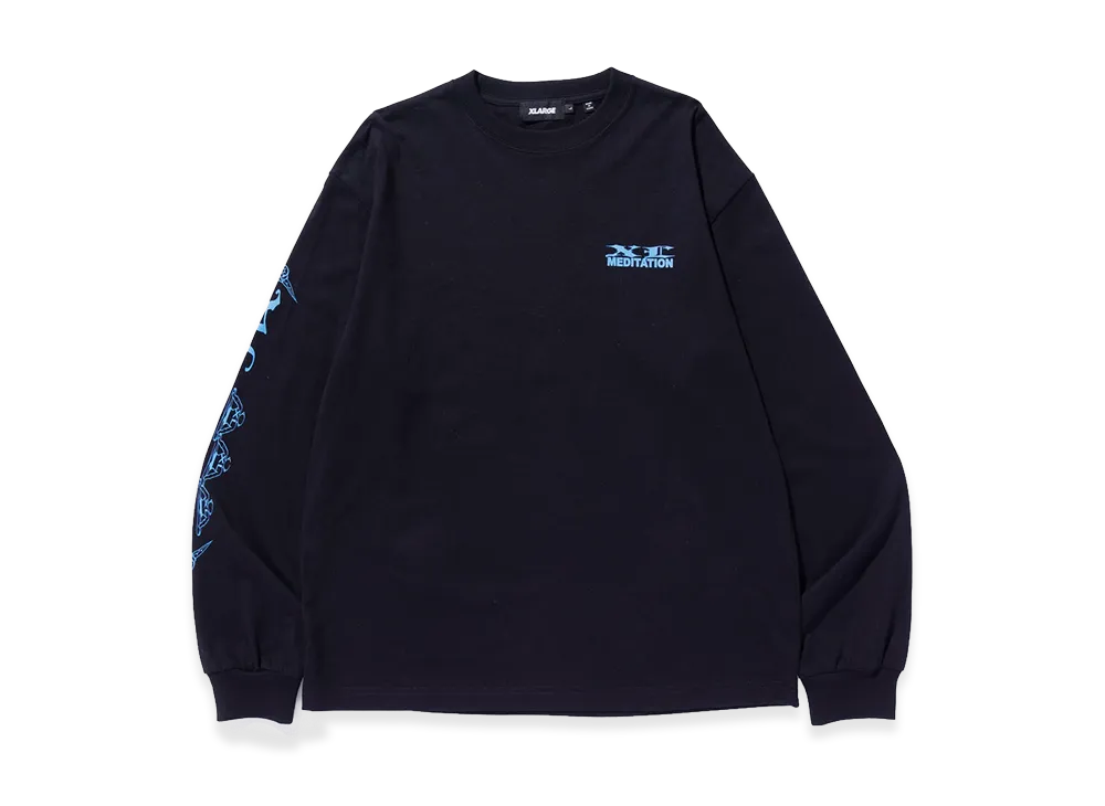 XLARGE XL Meditation L/S Tee "Black"