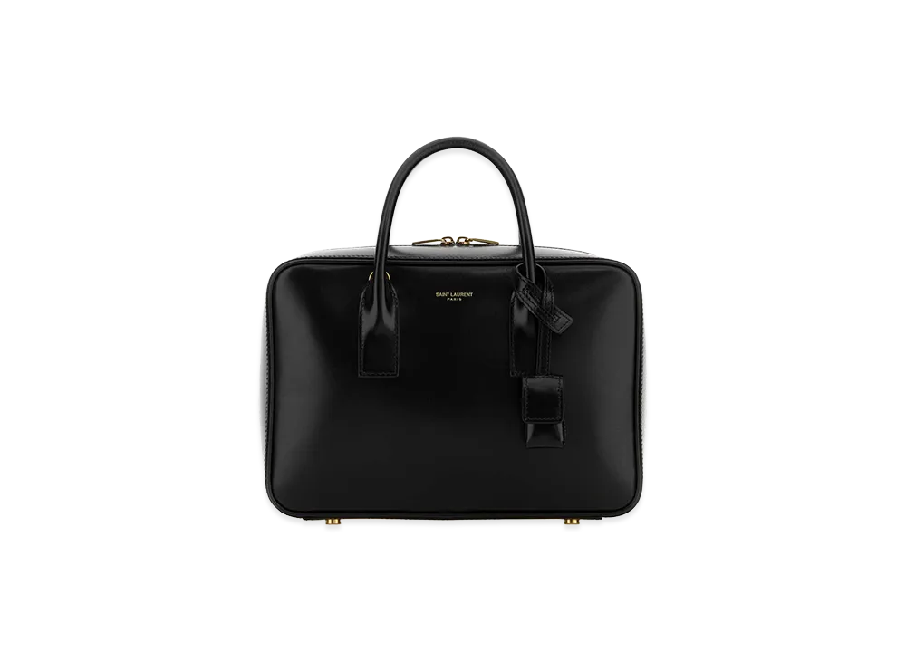 Saint Laurent Women's Leather Sac De Jour Handbag "Black"