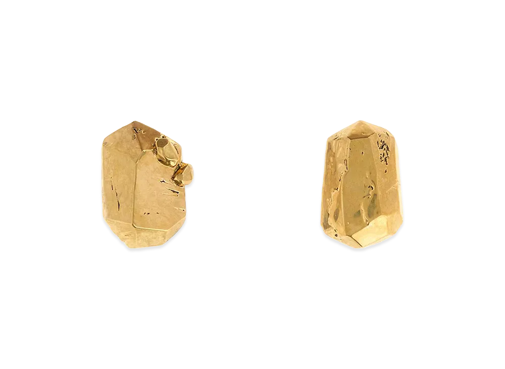 Saint Laurent Women's Metal Earrings "Gold"