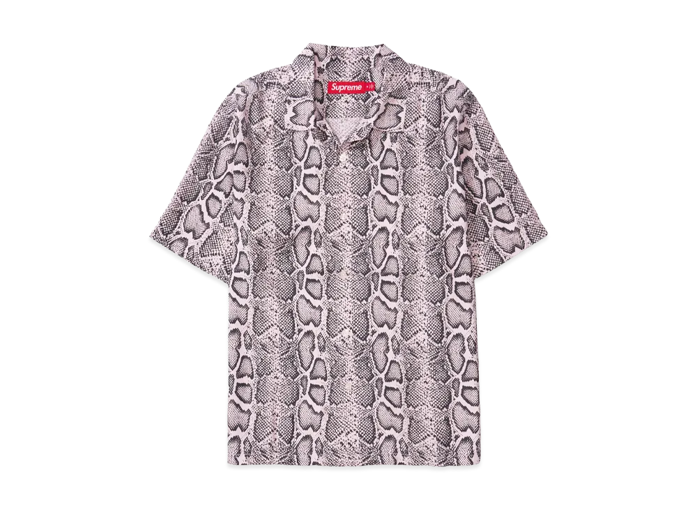Supreme Snake S/S Shirt "Pink"