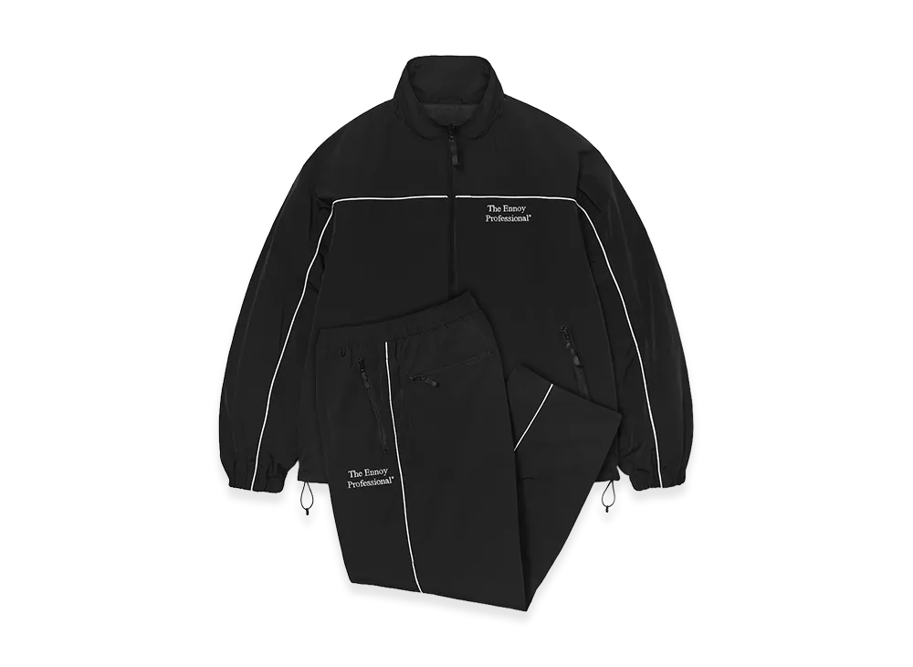 ENNOY最新アイテム「PIPING NYLON TRACK SUIT」の抽選がスタート