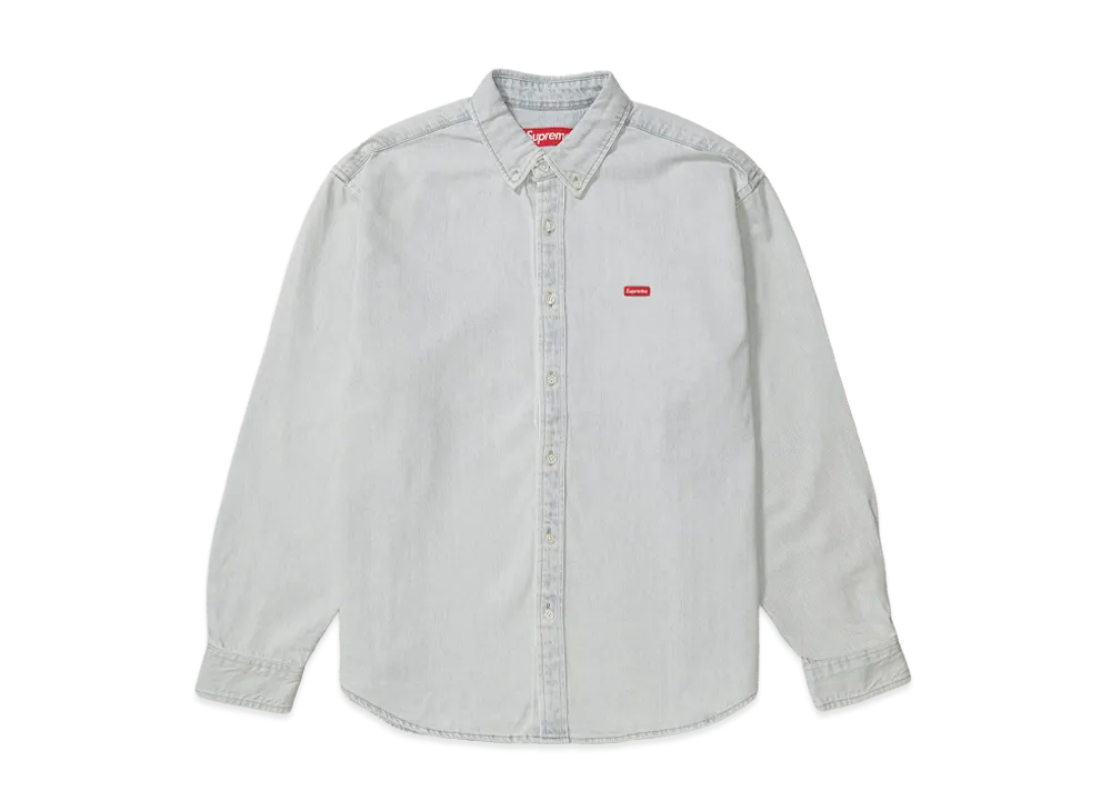 Supreme Small Box Denim Shirt (25FW) "Light Indigo"