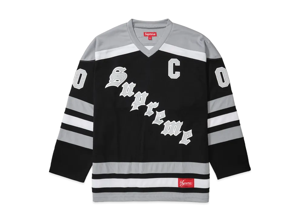 シュプリーム ファイアー ＆ アイス ホッケー ジャージ "ブラック"