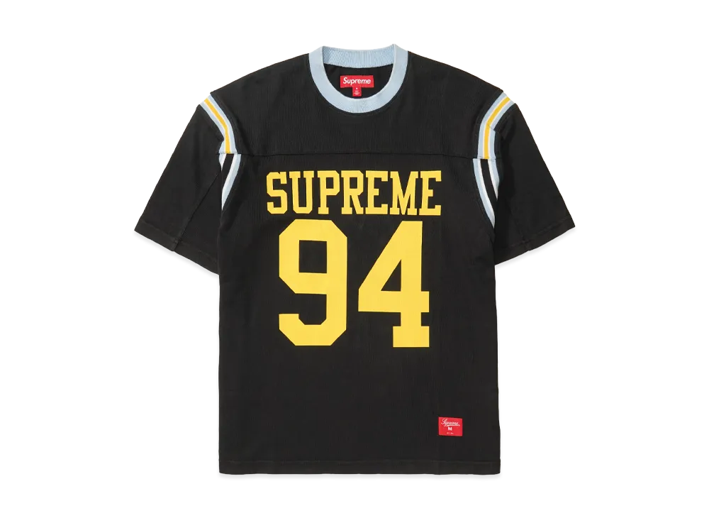 シュプリーム スプリット エスエス フットボールトップ "ブラック"