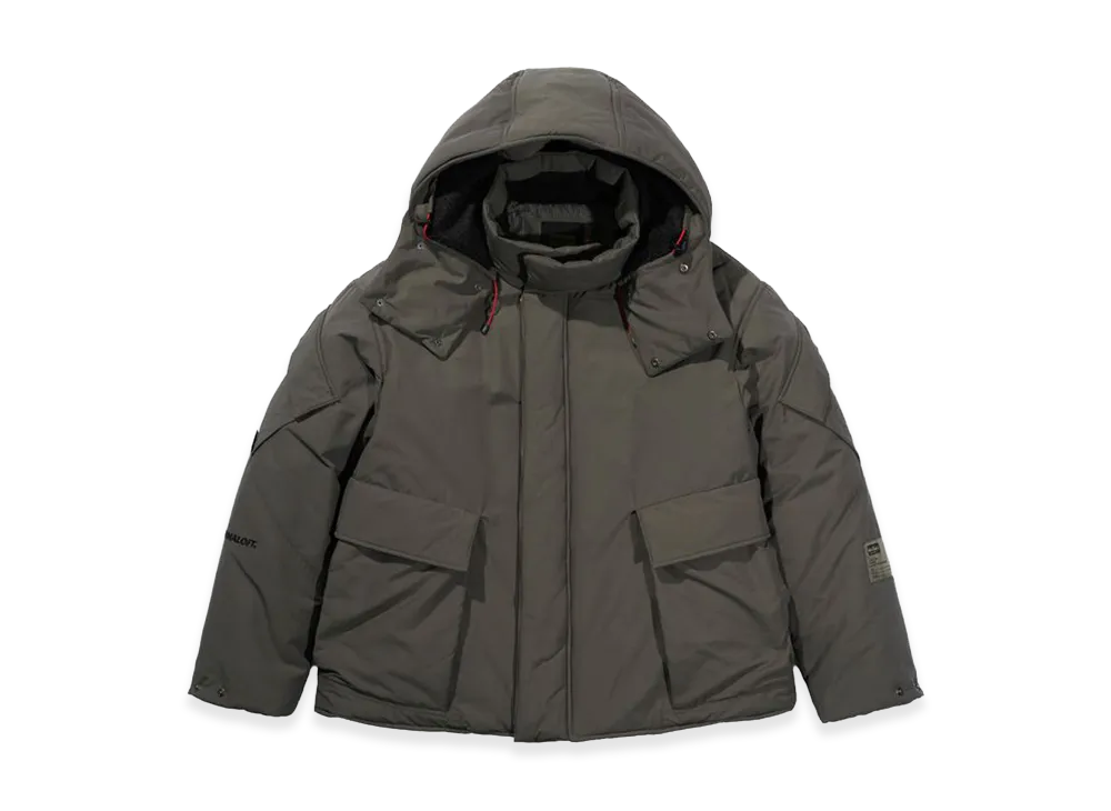 WILD THINGS x POLIQUANT E.C.W.C.S. GEN23 Cold Weather Hooded Padding Jacket / Primaloft "Olive Grey"