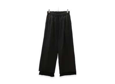 ANCELLM Drape Wide Easy Cut Slacks "Black"