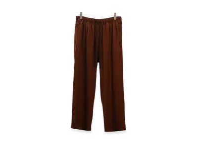 ANCELLM Wool Gathers Slacks "Marron"
