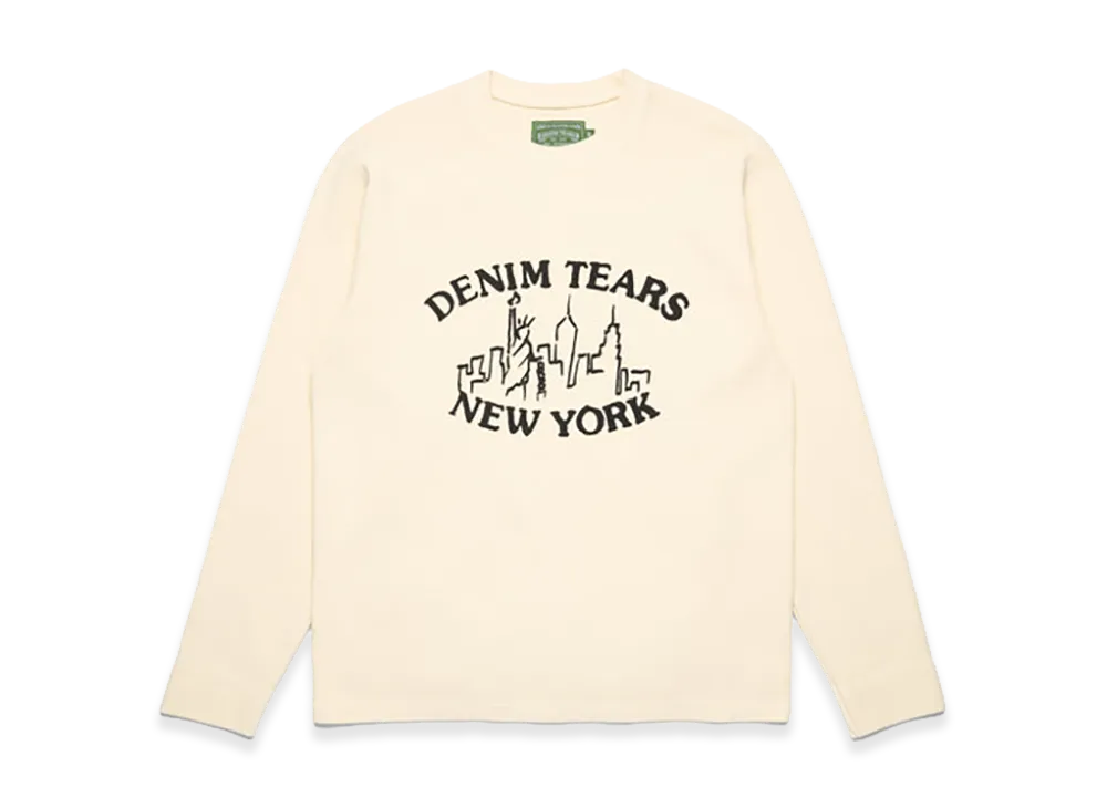 DENIM TEARS Skyline Thermal "Oatmeal"