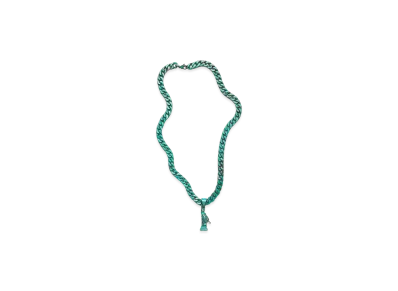 DENIM TEARS Libertas Necklace "Green"