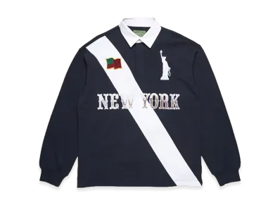 DENIM TEARS Libertas Rugby "Navy"