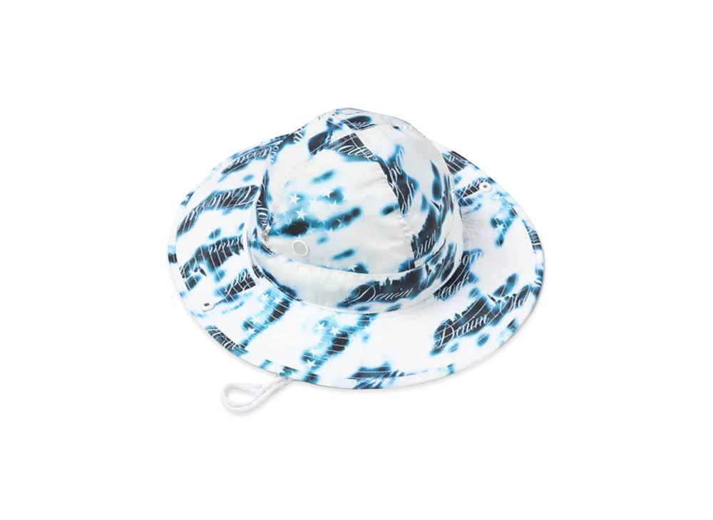 DENIM TEARS Cloud Camo Bucket Hat "White"