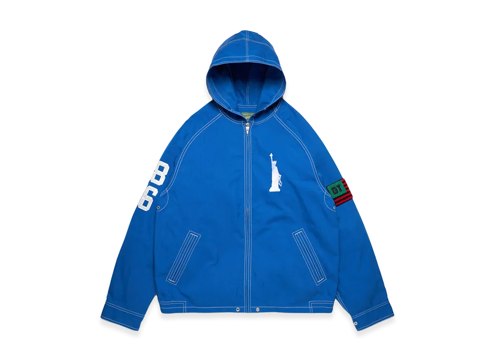 DENIM TEARS Libertas Zip Jacket "Blue"