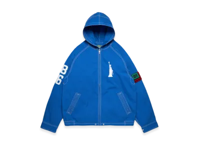 DENIM TEARS Libertas Zip Jacket "Blue"