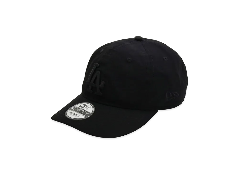 WILDSIDE YOHJI YAMAMOTO x NEW ERA 9Thirty Los Angeles Dodgers Black Gabardine Cap "Black"