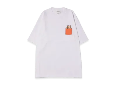 VAULTROOM Key Cat Fake Pocket Tee "White"