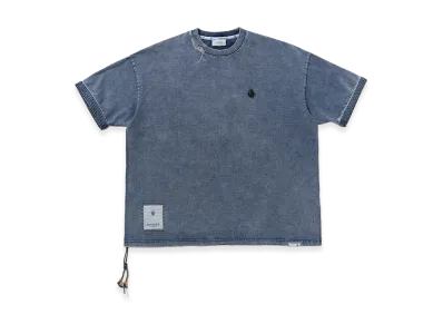 A BATHING APE Boro Patchwork Tee "Navy"