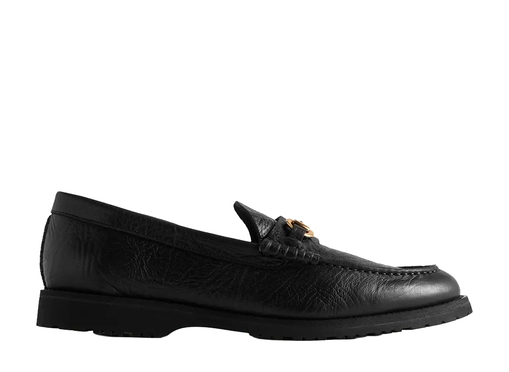 キス ロニーファイグ × クラークス 8th St ブリストル ローファー "ブラック"