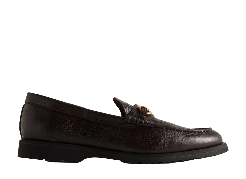 キス ロニーファイグ × クラークス 8th St ブリストル ローファー "ダークブラウン"