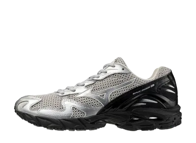 Mizuno Wave Rider 10 "Silver/Off White/Black"