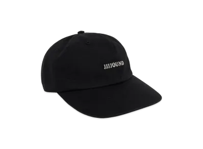 JJJJound Logo Weekend Cap "Black/Silver"