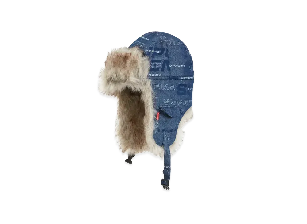 Supreme Dimensions Logo Denim Trooper (19FW) "Blue"