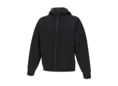 Stone Island Zip-Up Hoodie "Black"