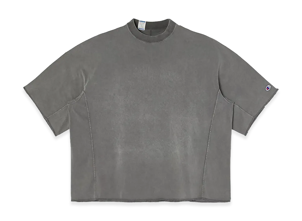 Champion x N.HOOLYWOOD Short Sleeve Reversible T-Shirt "Grey"
