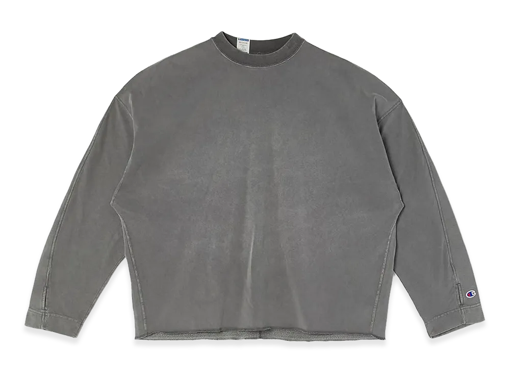 Champion x N.HOOLYWOOD Longsleeve Reversible T-Shirt "Grey"