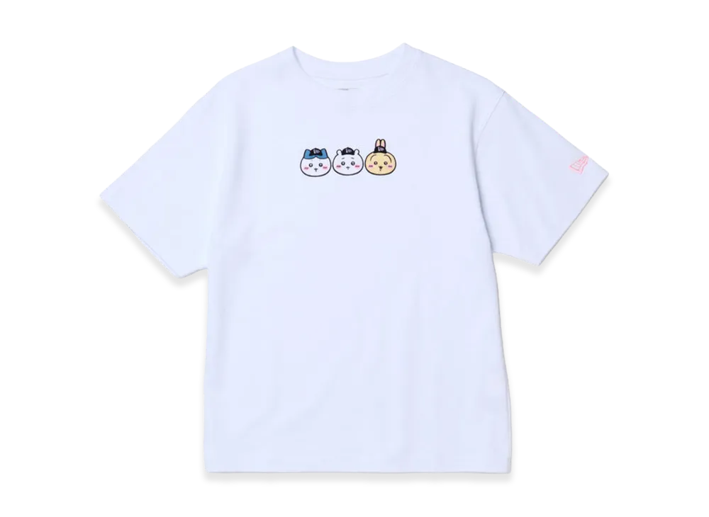 NEW ERA x Chiikawa Kids Youth Short Sleeve Cotton Tee Chiikawa Hachiware Usagi "White"