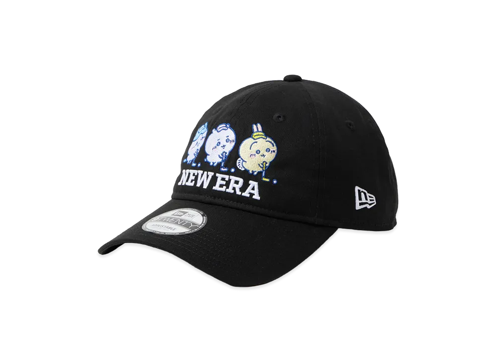 NEW ERA x Chiikawa 9Twenty Long Visor Chiikawa Hachiware Usagi Golf "Black"