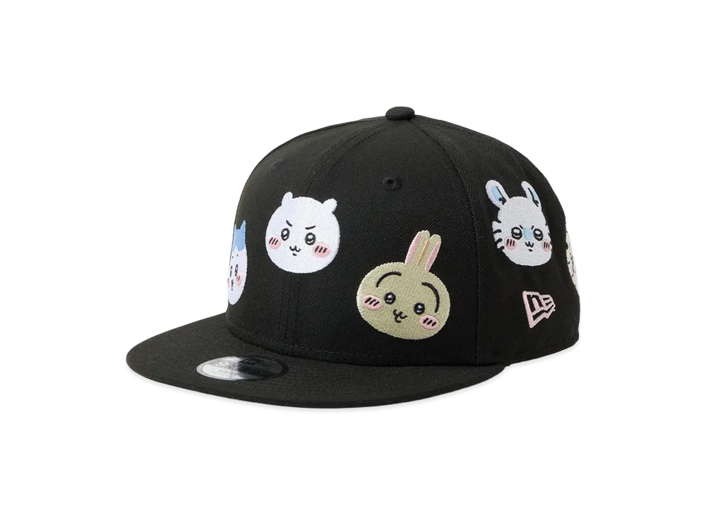NEW ERA x Chiikawa Kids Youth 9Fifty Character All Over "Black"
