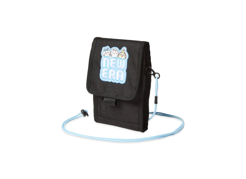 NEW ERA x Chiikawa Square Neck Pouch 0.5L Chiikawa Hachiware Usagi "Black"