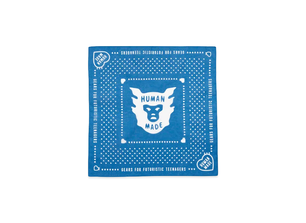 HUMAN MADE Bandana "Blue"