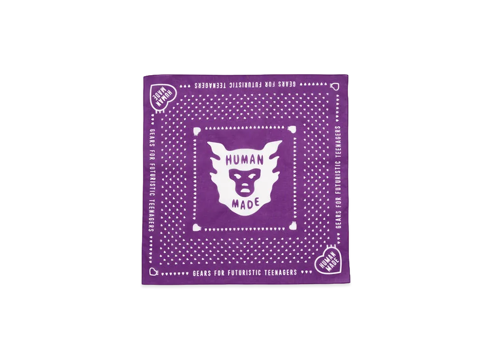 HUMAN MADE Bandana "Purple"