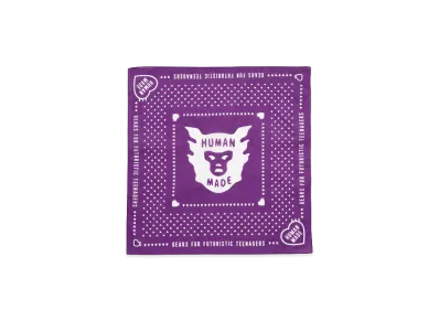 HUMAN MADE Bandana "Purple"