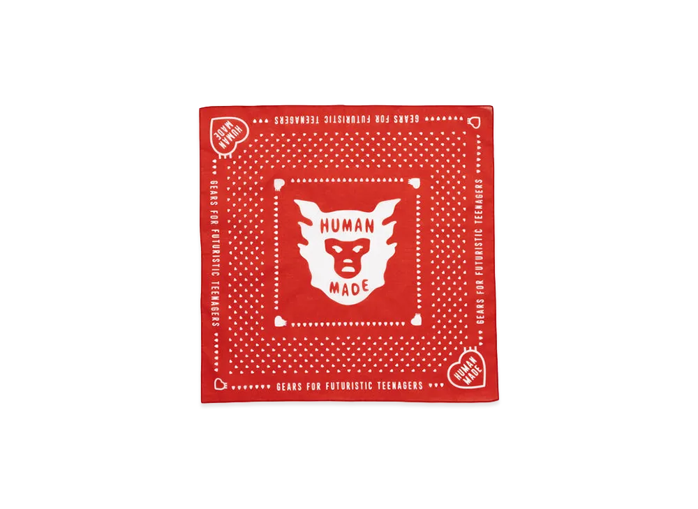HUMAN MADE Bandana "Red"