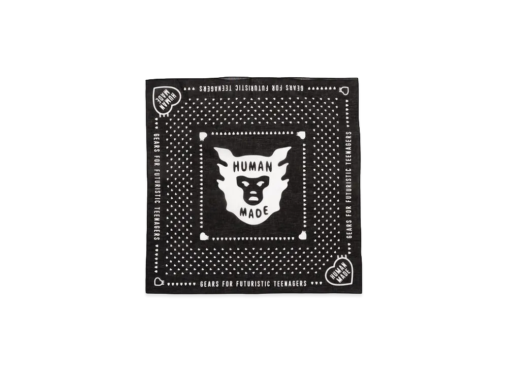 HUMAN MADE Bandana "Black"