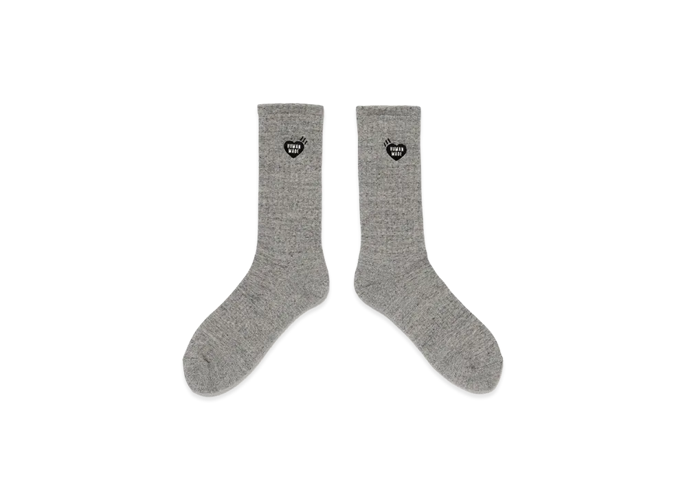 HUMAN MADE Pile Socks "Gray"