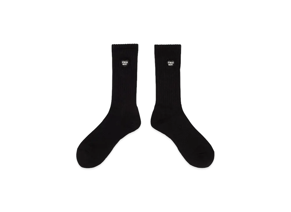 HUMAN MADE Pile Socks "Black"