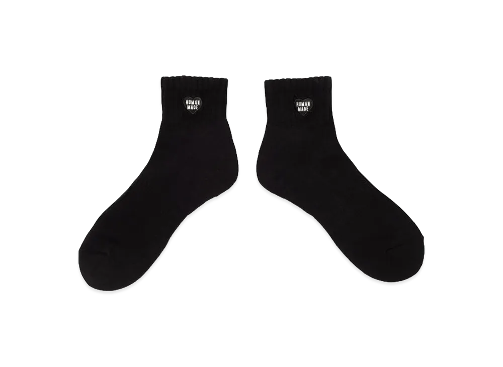 HUMAN MADE Pile Short Socks "Black"